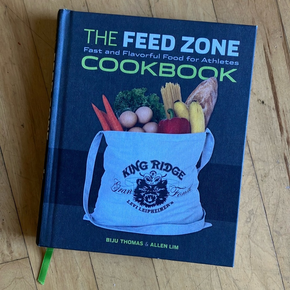 The Feed zone food for Athletes cookbook